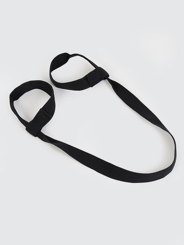 Yoga Studio Yoga Mat Unbranded Strap Carrier - Black